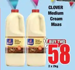 Boxer CLOVER Medium Cream Maas offer