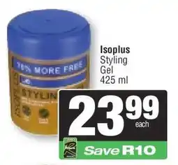 Spar ISOPLUS STYLING GEL offer