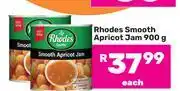 Game Rhodes Smooth Apricot Jam-900g Each offer