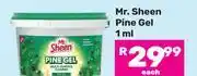 Game Mr.Sheen Pine Gel-1ml offer