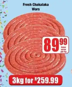 Boxer Fresh Chakalaka Wors offer