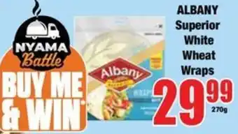 Boxer Albany Superior White Wheat Wraps offer