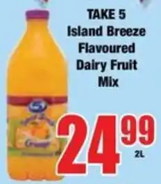 Boxer Take 5 Island Breeze Flavoured Dairy Fruit Mix offer