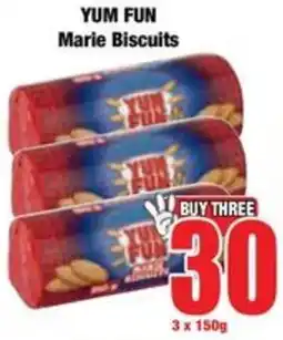 Boxer Yum Fun Marie Biscuits offer