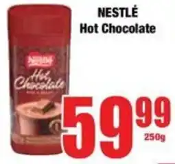 Boxer Nestlé Hot Chocolate offer