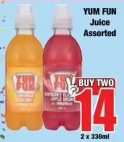 Boxer Yum Fun Juice Assorted offer