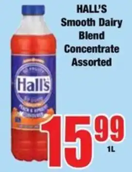 Boxer Hall's Smooth Dairy Blend Concentrate Assorted offer