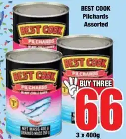 Boxer Best Cook Pilchards Assorted offer