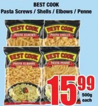 Boxer Best Cook Pasta Screws/ Shells/Elbows/ Penne offer