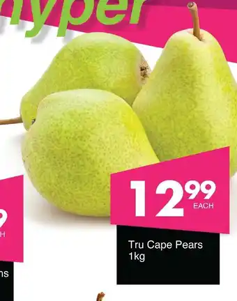 Tru Cape Pears