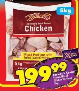 Shoprite Farmer's Choice Frozen Mixed Chicken Portions offer