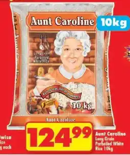 Shoprite Aunt Caroline Long Grain Parboiled White Rice offer