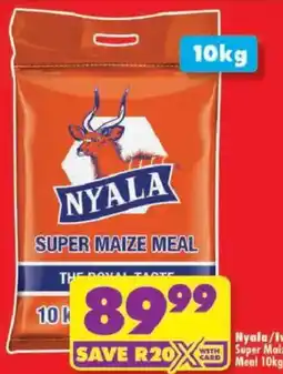 Shoprite Nyala Super Maize Meal offer