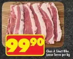 Shoprite Class A Short Ribs offer