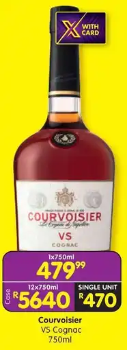Shoprite Courvoisier VS Cognac offer