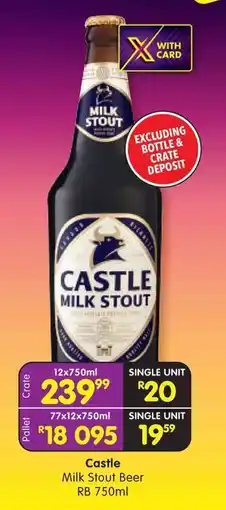 Shoprite Castle Milk Stout Beer offer