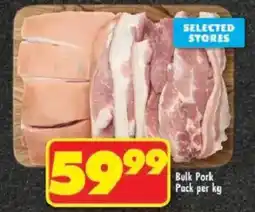 Shoprite Bulk Pork offer
