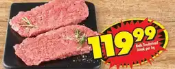 Shoprite Bulk Tenderised Steak offer