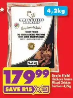 Shoprite Grain Field Chickens Frozen Mixed Chicken Portions offer
