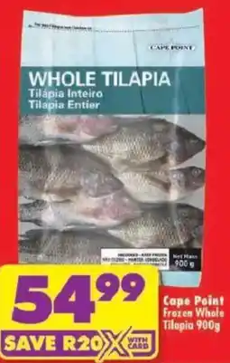 Shoprite Cape Point Whole Tilapia offer