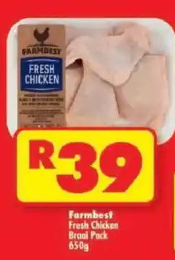 Shoprite Farmbest Fresh Chicken Braai Pack offer