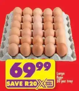 Shoprite Large Eggs offer