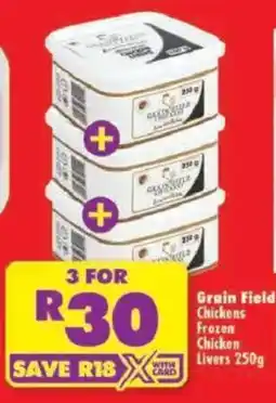 Shoprite Grain Field Chicken Livers offer