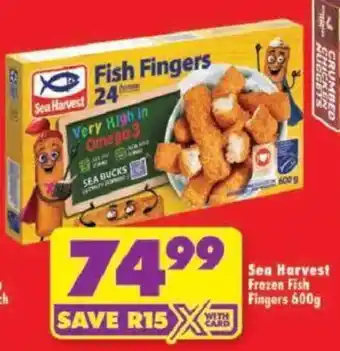 Shoprite Sea Harvest Fish Fingers offer