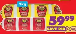 Shoprite Family Value French Polony offer