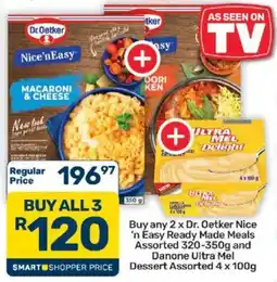 Pick n Pay Dr. Oetker Nice 'n Easy Macaroni & Cheese Assorted offer