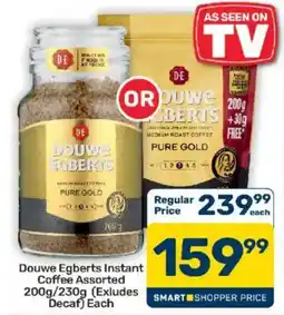 Pick n Pay Douwe Egberts Instant Coffee Assorted offer