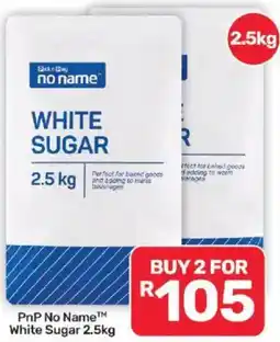 Pick n Pay no name White Sugar offer