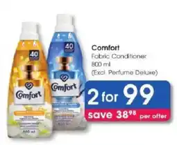 Clicks Comfort Fabric Conditioner offer