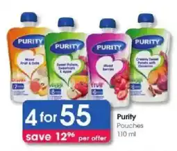 Clicks Purity Pouches offer