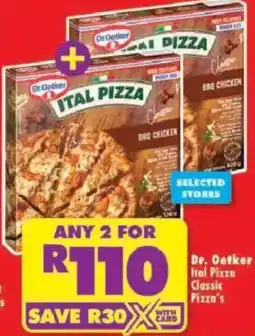 Shoprite Dr. Oetker Ital Pizza Classic offer