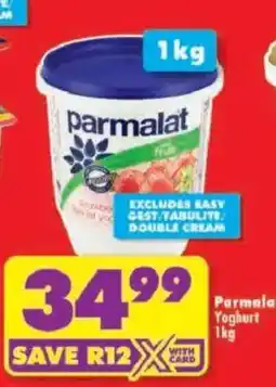 Shoprite Parmalat Yoghurt offer