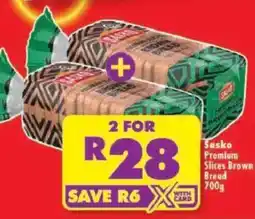 Shoprite Sasko Premium Slices Brown Bread offer