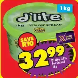 Shoprite D'lite 37% Fat Spread offer