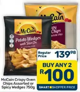 Pick n Pay McCain Crispy Oven Chips Assorted offer
