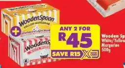 Shoprite WoodenSpoon White/Yellow Margarine offer