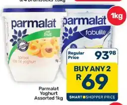 Pick n Pay Parmalat Yoghurt Assorted offer