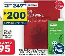 Pick n Pay Pick n Pay DRY RED WINE Assorted offer