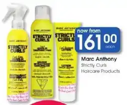 Clicks Marc Anthony Strictly Curls Haircare Products offer