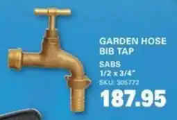Cashbuild GARDEN HOSE BIB TAP SABS offer