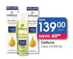 Clicks Celltone Tissue Oil offer
