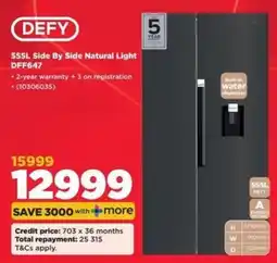 HiFi Corp DEFY 555L Side By Side Natural Light offer