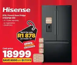 HiFi Corp Hisense 575L French Door Fridge offer