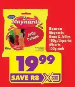 Shoprite Maynards jelly babies offer