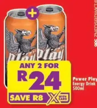 Shoprite Power Play Energy Drink offer