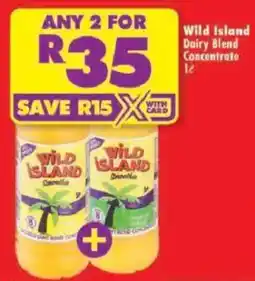 Shoprite Wild Island Dairy Blend Concentrate offer